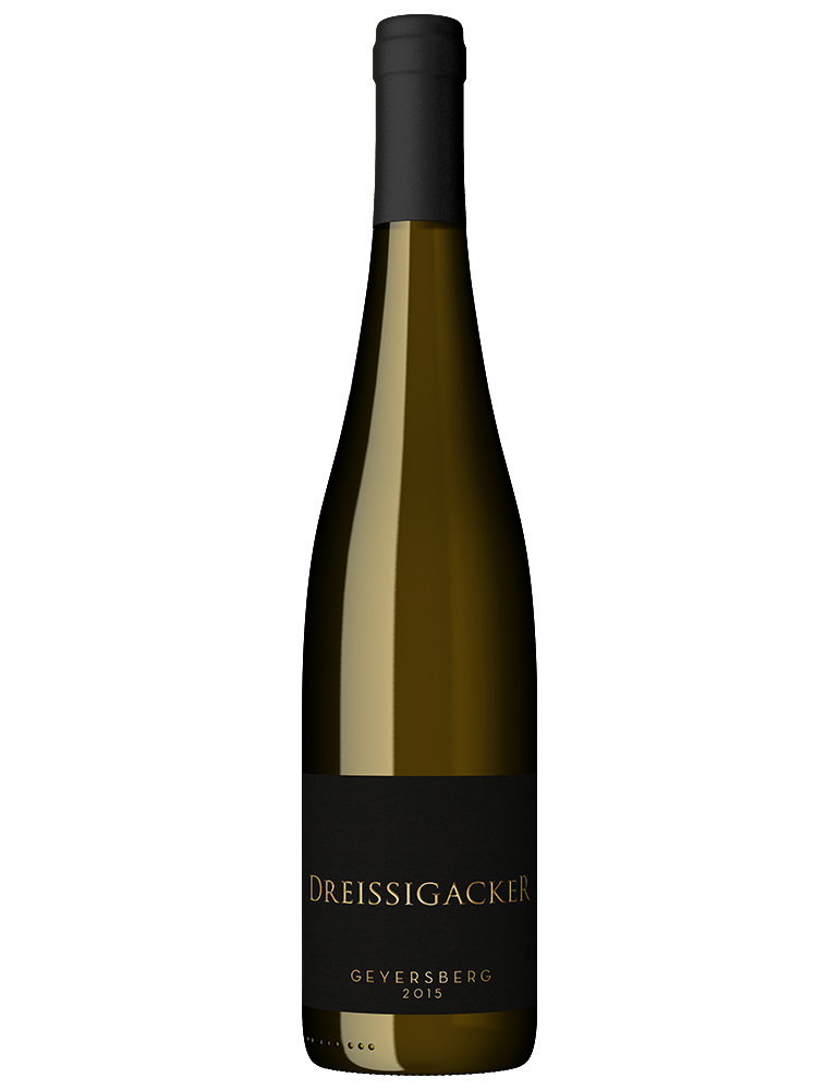 Weinflasche Dreissigacker Geyersberg 2015 Selected