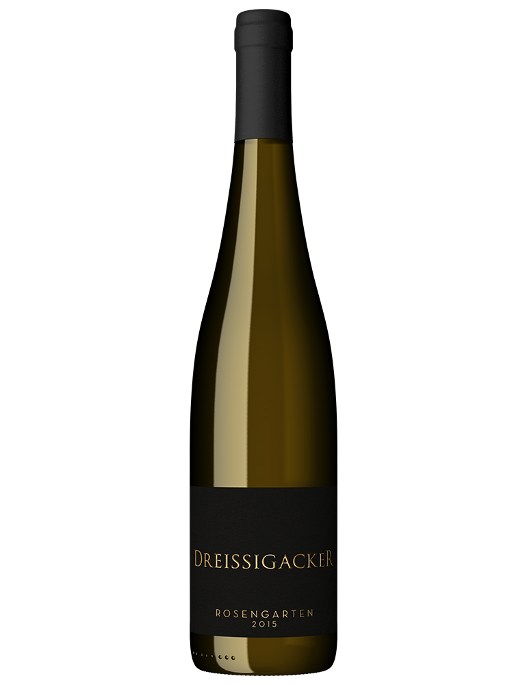 Weinflasche Dreissigacker Rosengarten 2015 Selected